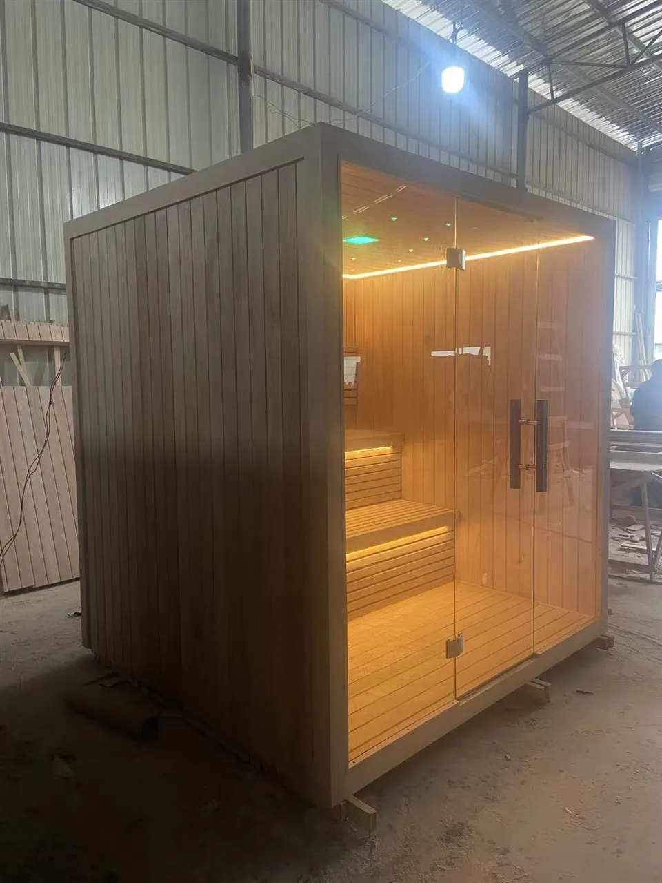 Commercial Luxury Indoor Electric Wet Steam Sauna