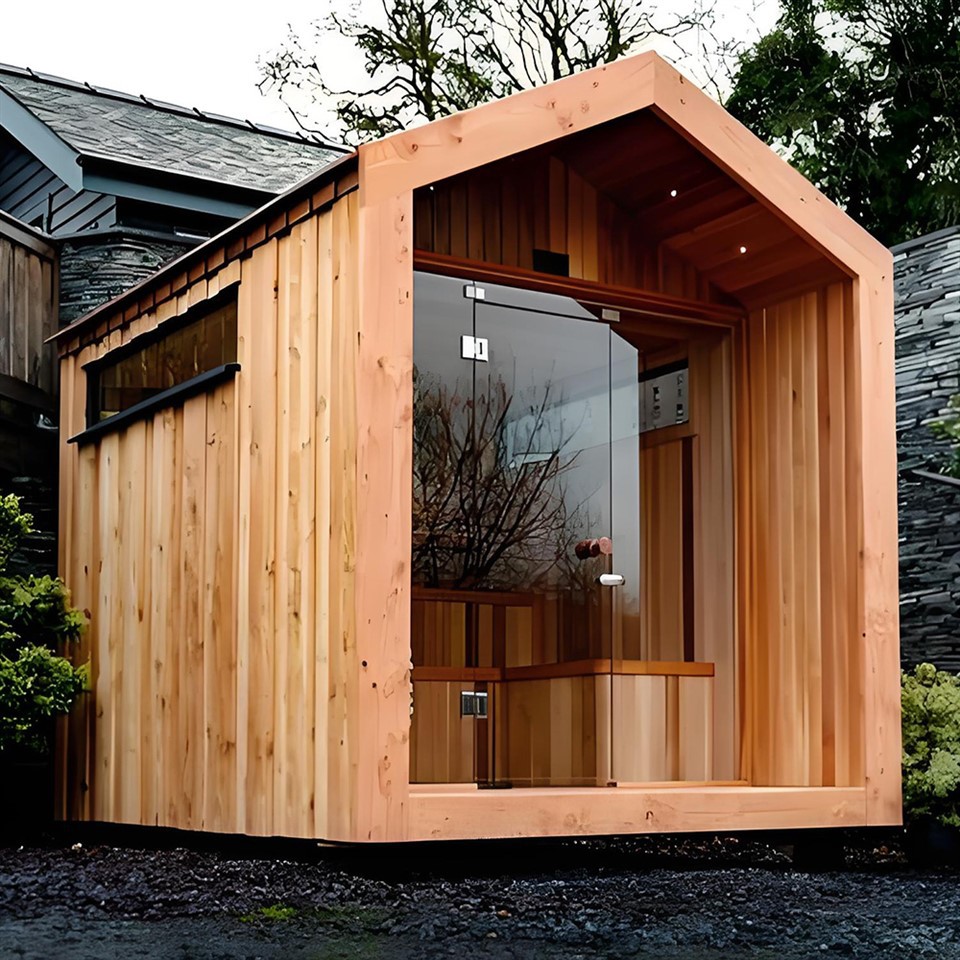 Energy-Saving & Eco-Friendly Outdoor Spire Sauna