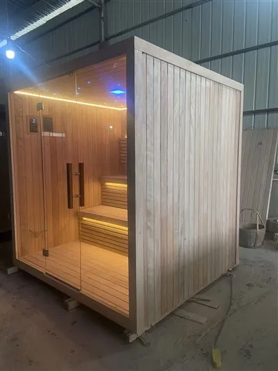 3-4 Person Large Indoor Wet Steam Sauna Commercial & Household Dual Use