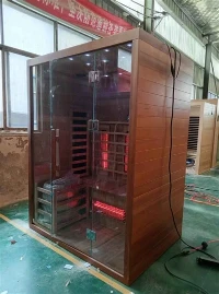 Commercial Custom Size Indoor Far Infrared Sauna Red Cedar Available OEM Manufacturer CE