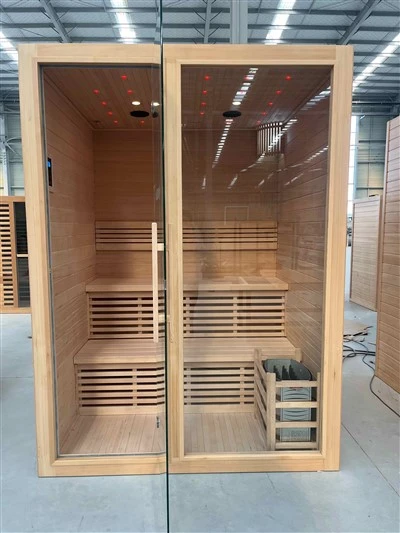 Modern Indoor Tempered Glass Wet Steam Steam Sauna For Home Use