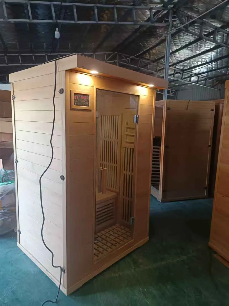 Solid Wood Modular Assembled Indoor Wet Steam Sauna
